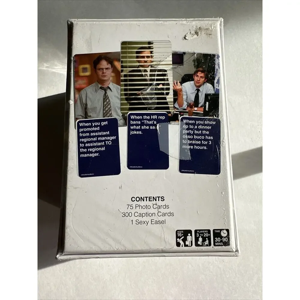 What Do You Meme?‎ The Office Edition - Hilarious Adult Party Game **NEW**